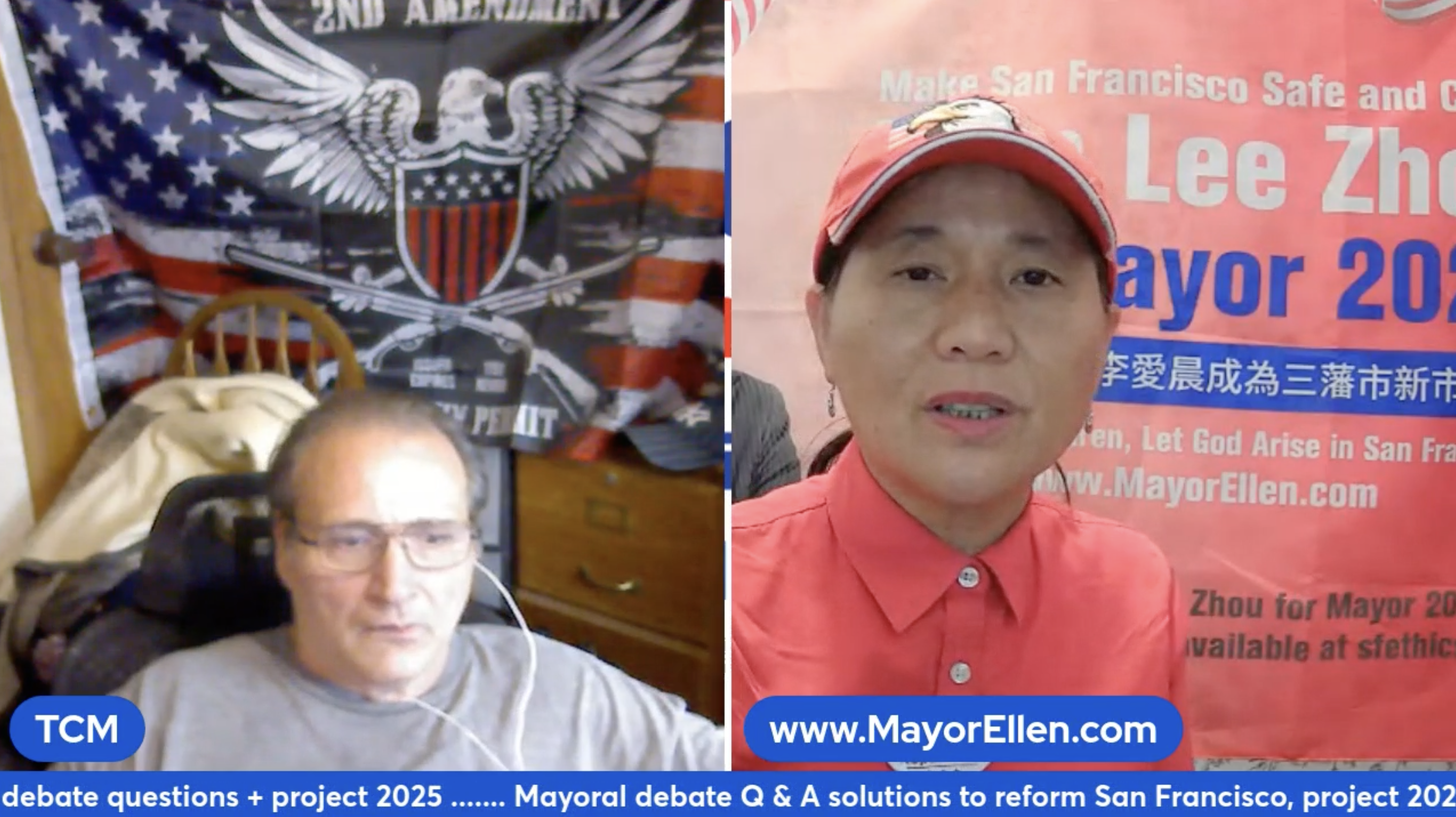 it is who counts the votes with Ellen for Mayor