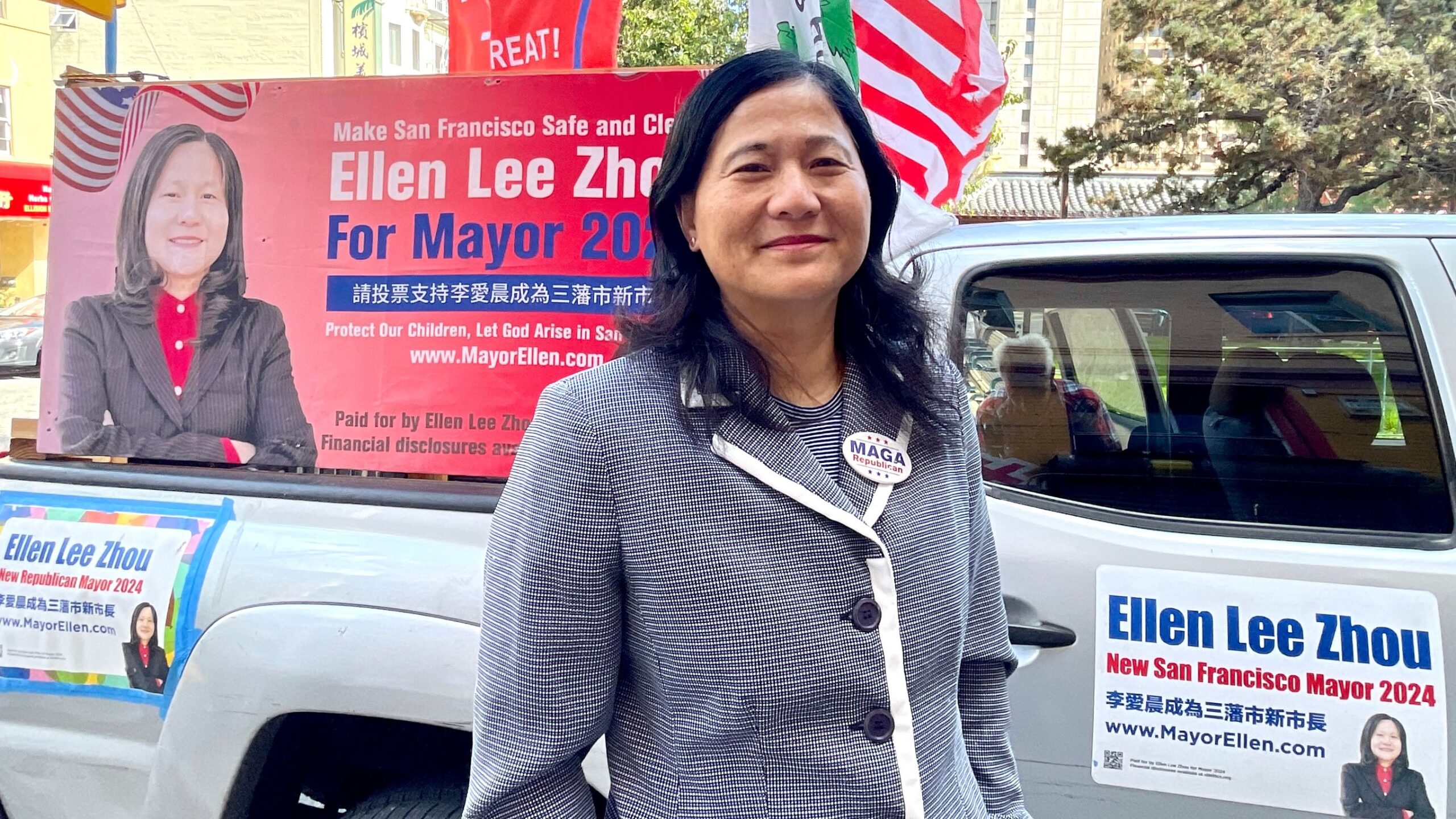 Mayoral candidate Ellen Lee Zhou sues San Francisco to get her city job back